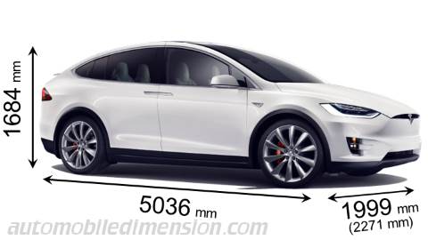 Tesla Model X 75D 2017