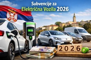 Električna vozila u Srbiji 2026: Subvencije, tržište i zašto je sada pravi trenutak za kupovinu ili rentiranje EV-a